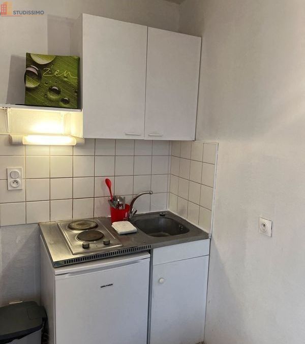 Studio meublé 12m² Aix-les-Bains - Balcon, meublé - Photo 1