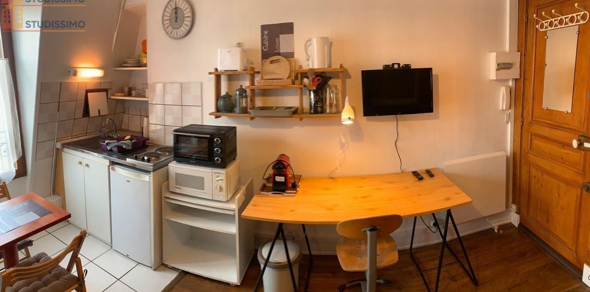 Studio 15m² Chambéry centre - Meublé, dernier étage - Photo 3