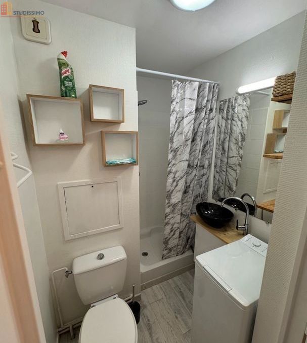 Studio meublé 18m² Chambéry 73000 - Balcon, lumineux - Photo 1