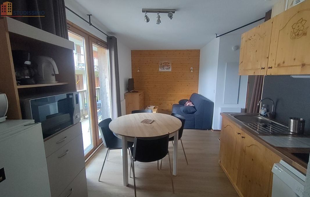 Studio meublé 25m² Orelle 73140 - Proche chantier Lyon-Turin - Photo 4