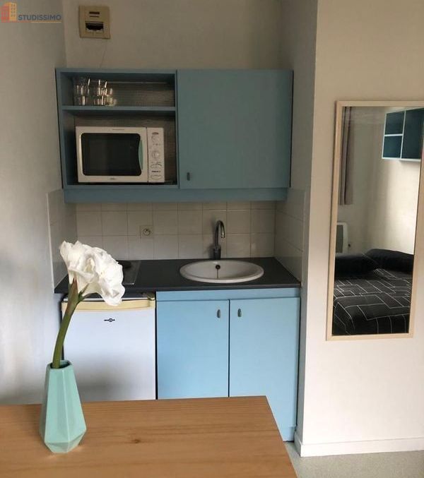 Studio meublé 20m² Chambéry centre - Résidence sécurisée - Photo 1