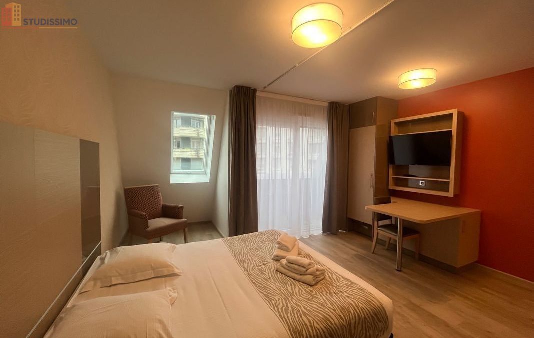 Studio meublé 41m² Chambéry centre - Terrasse, étage élevé - Photo 1