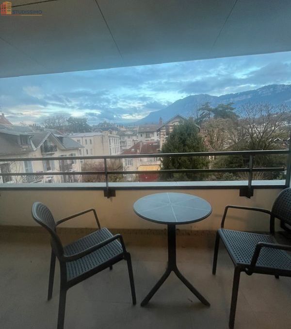 Studio meublé 27m² Aix-les-Bains - Terrasse, étage élevé - Photo 4