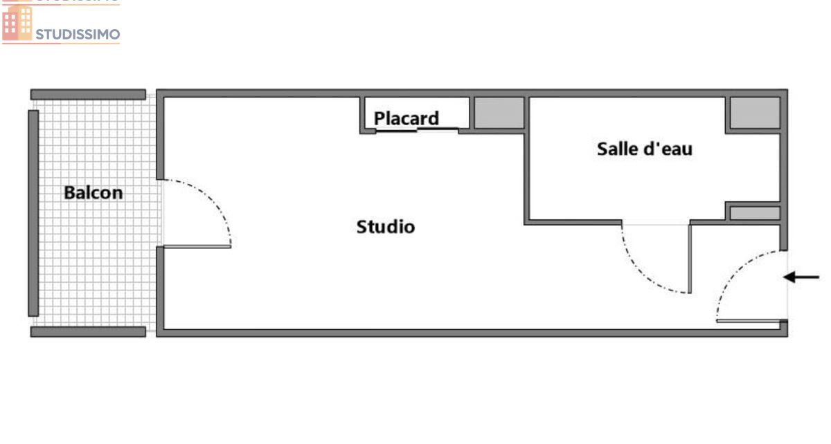 Studio 18m² Nîmes centre - Stationnement inclus - Photo 2