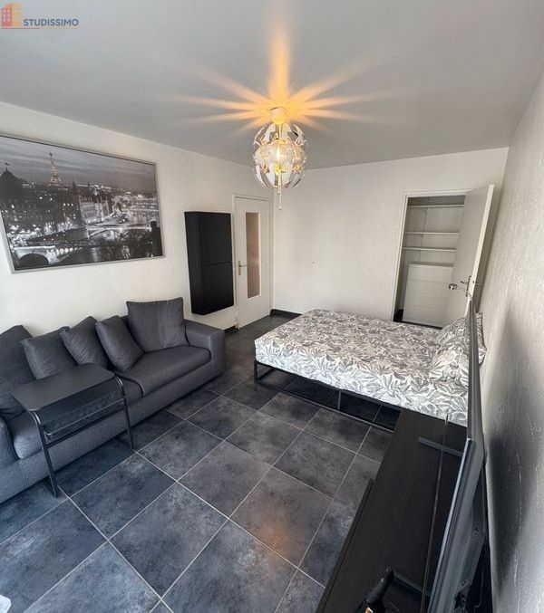 Studio meublé 32m² Annemasse - Balcon, équipé - Photo 3