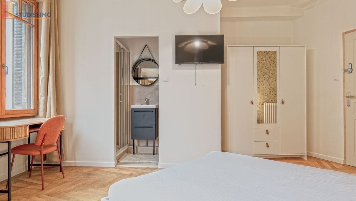 Studio meublé 19m² Annemasse - Sdb et wc privatifs - Photo 5