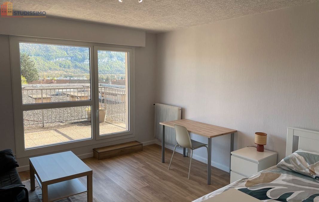 Studio meublé 33m² Ambilly - Terrasse, vue - Photo 25