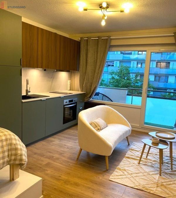 Studio meublé 27m² Saint-Julien-en-Genevois - Meublé, DPE C - Photo 4