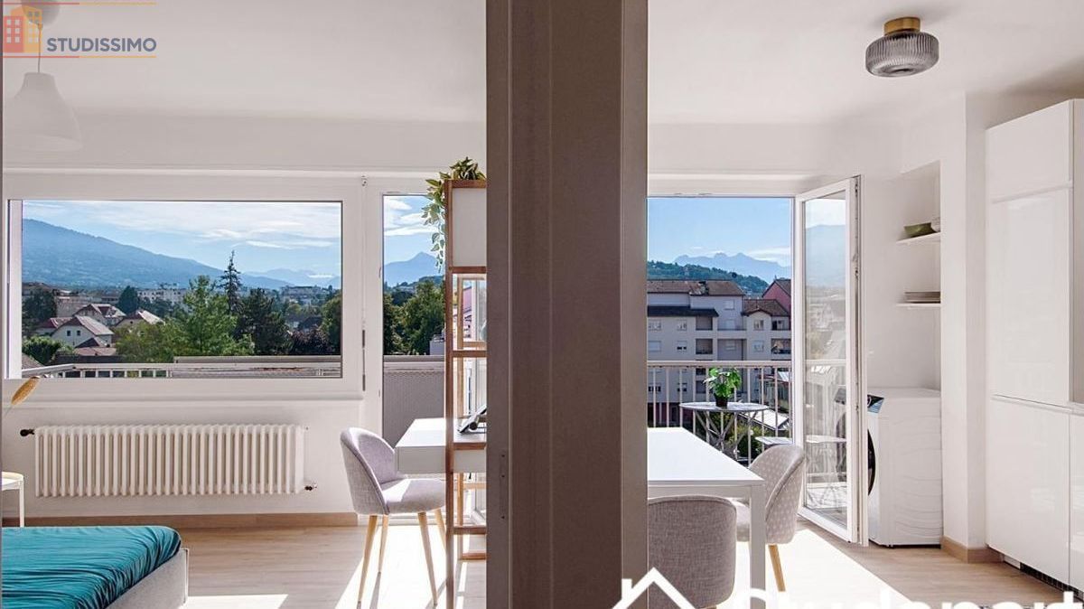 Studio meublé 11m² Annemasse - Étage élevé, DPE A - Photo 8