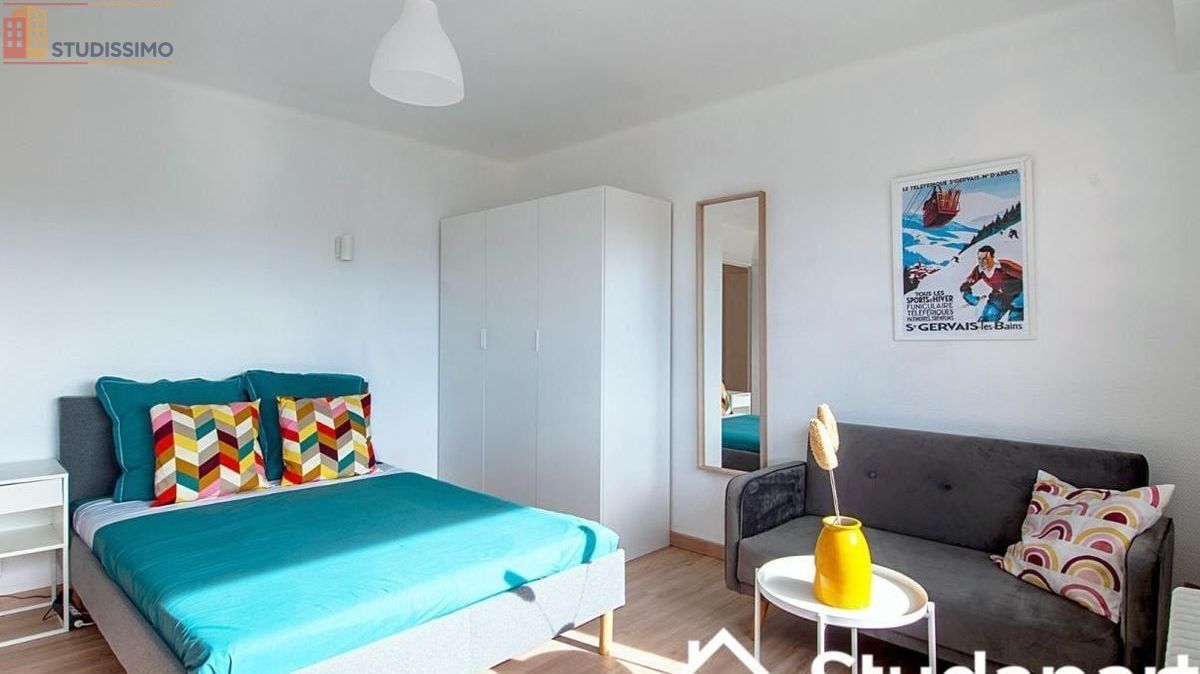 Studio meublé 11m² Annemasse - Étage élevé, DPE A - Photo 7