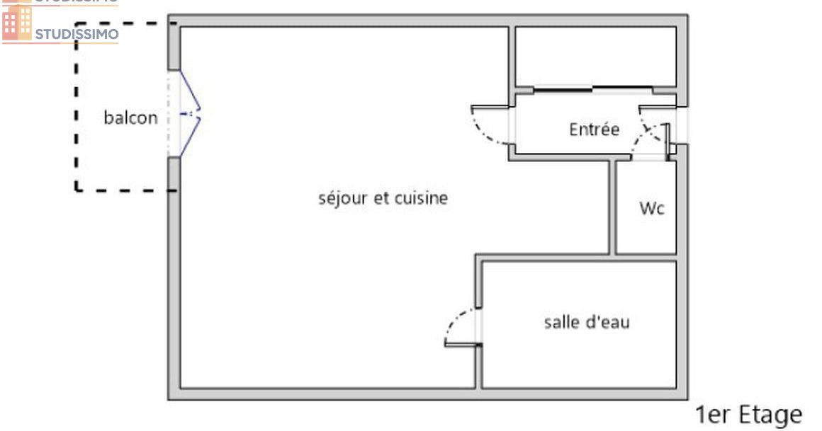 Studio 25m² Cazaubon - lumineux - Photo 4