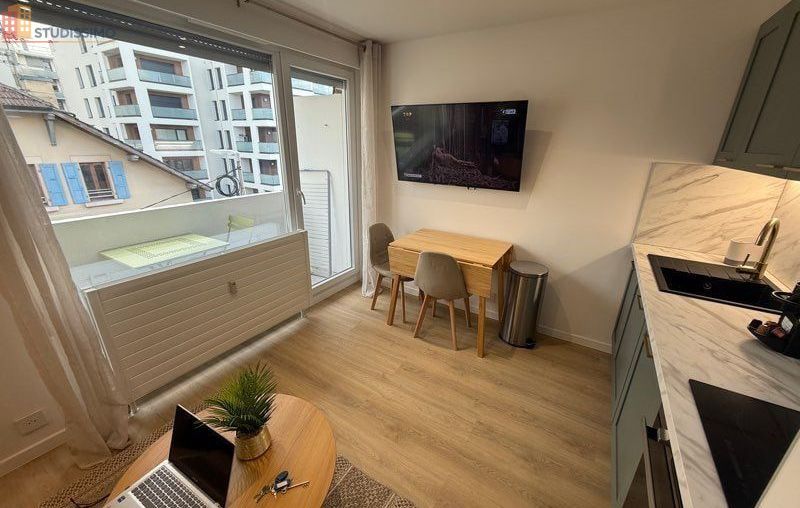 Studio meublé 22m² Annemasse - Proche tram, meublé - Photo 7