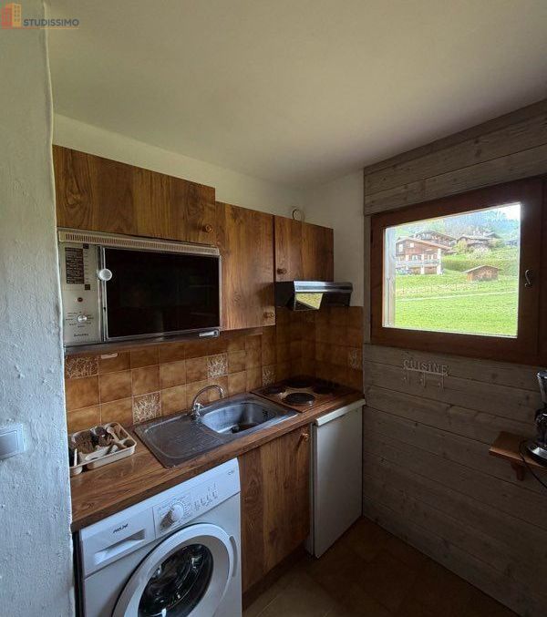 Studio meublé 23m² Demi-Quartier 74120 - Calme, lumineux - Photo 5