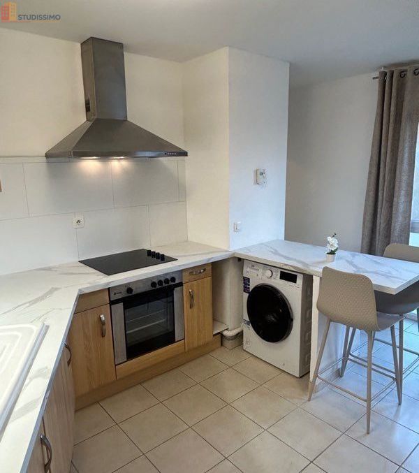 Studio meublé 28m² Annemasse 74100 - Parking privé, lumineux - Photo 14