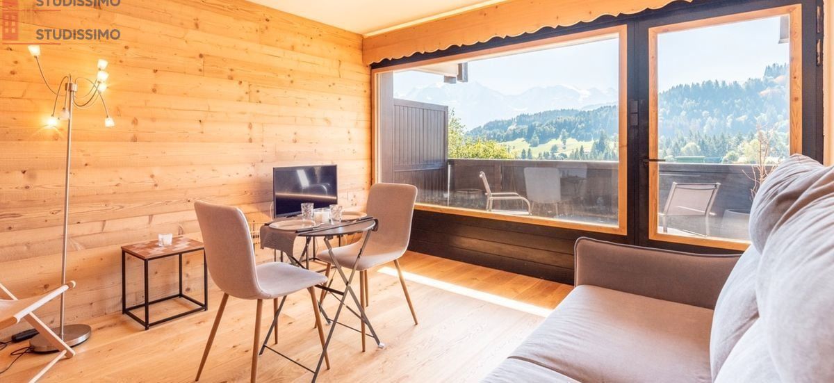 Studio meublé 25m² Cordon 74700 - Lumineux, vue Mont Blanc - Photo 5