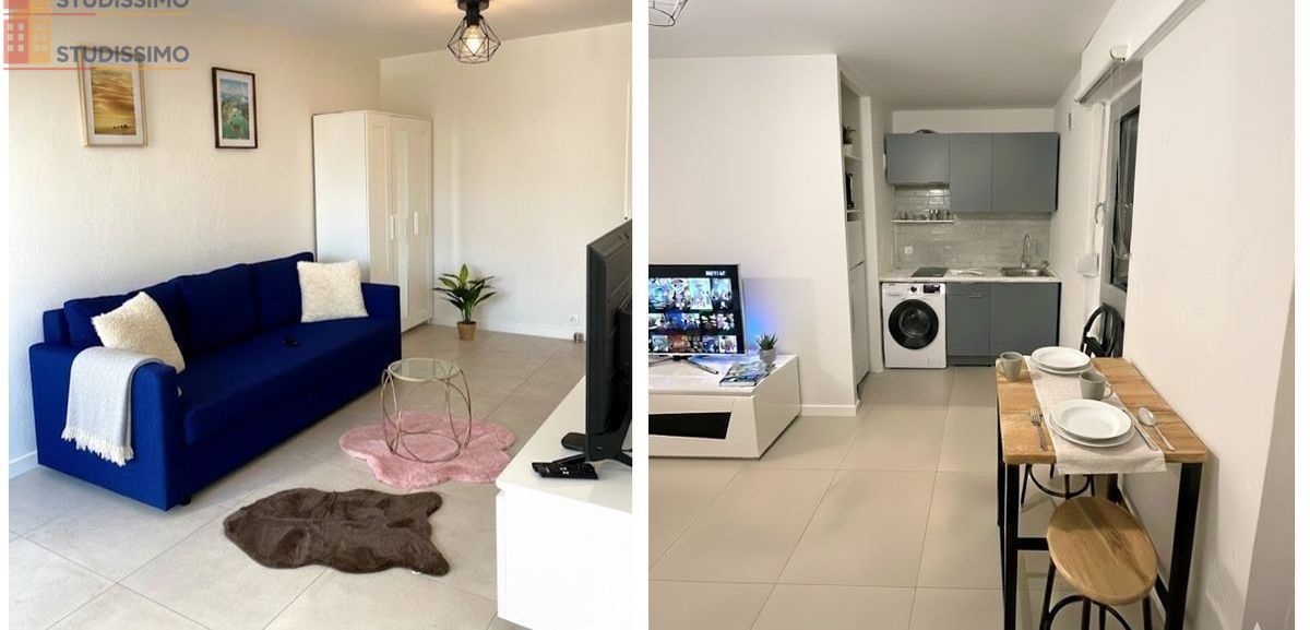 Studio 25m² Ambilly 74100 - Meublé, proche Genève - Photo 2