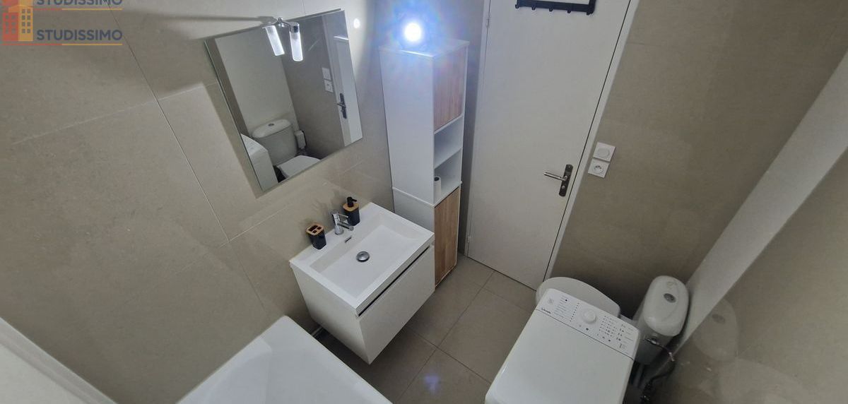 Studio meublé 21m² Gaillard 74240 - Proche frontière - Photo 1