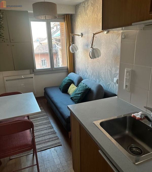 Studio meublé 15m² Annecy centre-ville - Idéal étudiant - Photo 4