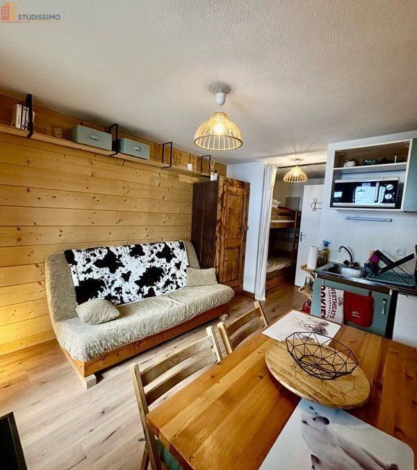 Studio meublé 18m² Morillon 74440 - Calme, 2e étage - Photo 5