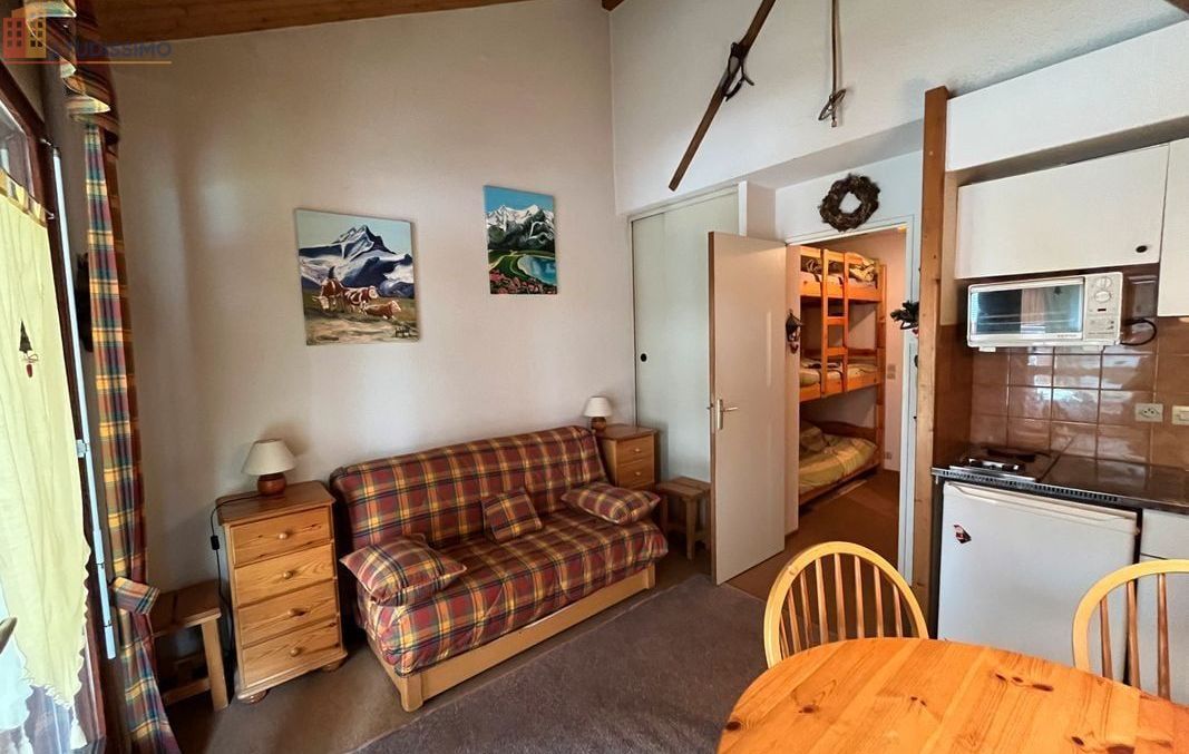 Studio meublé 19m² Les Contamines-Montjoie - Meublé, DPE D - Photo 4