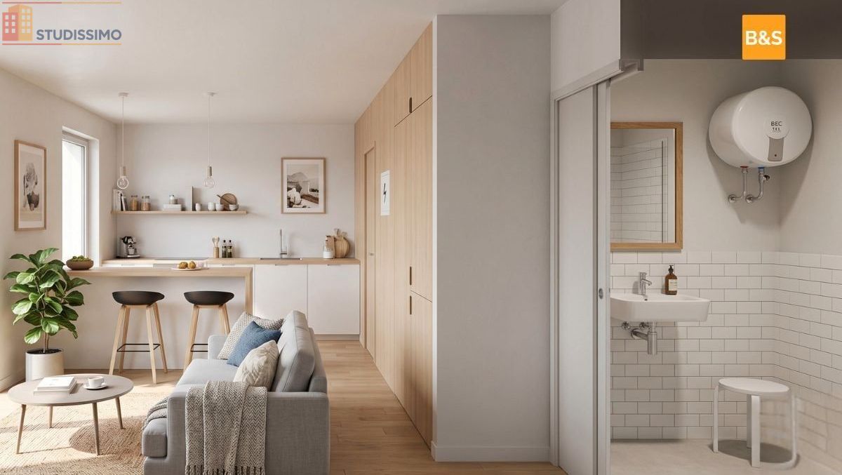 Studio 17m² La Riche - Étage élevé, DPE A - Photo 5