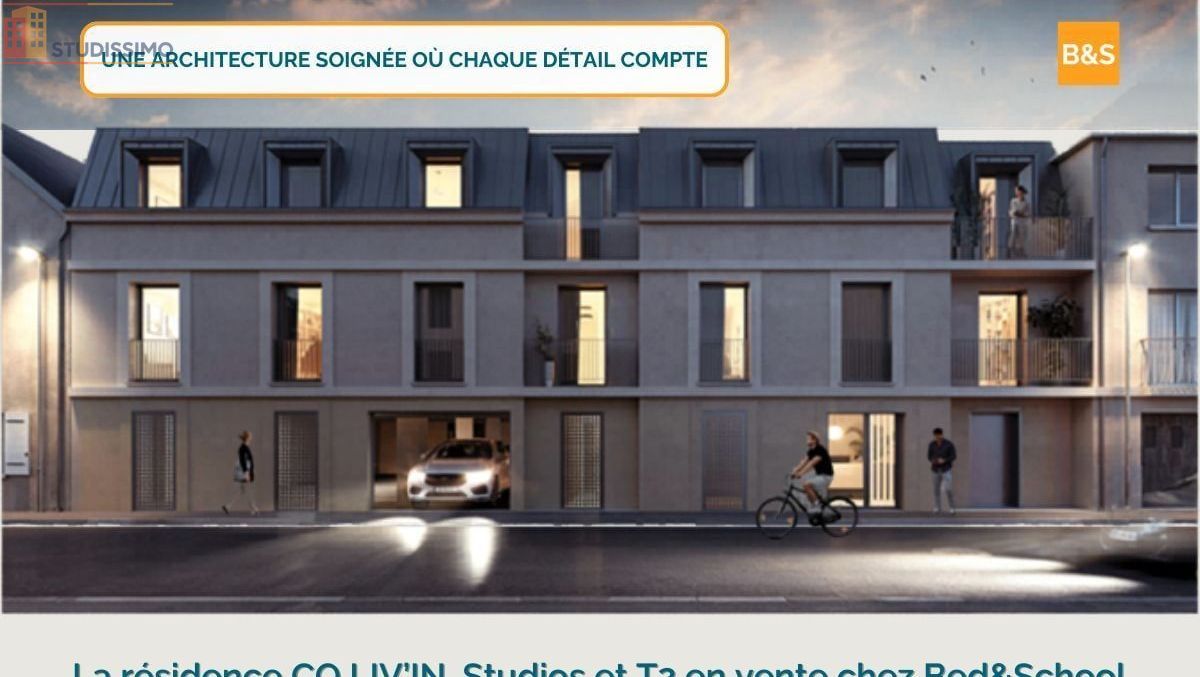 Studio 17m² La Riche - Étage élevé, DPE A - Photo 3