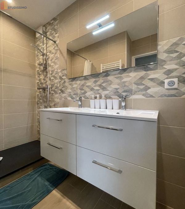 Studio 14m² Oullins-Pierre-Bénite - 4e étage, DPE D - Photo 1