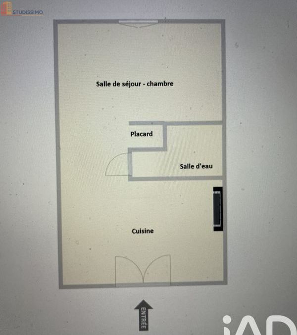 Studio 27m² Tours 37000 - Photo 2