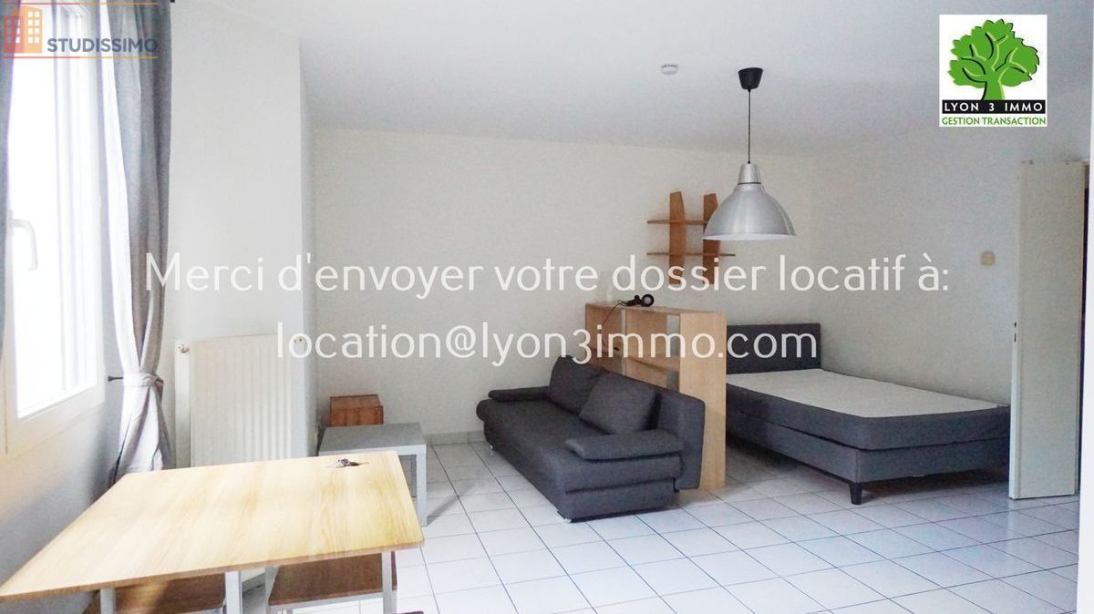 Studio meublé 41m² Lyon 3e - Lumineux, bonne isolation (DPE C) - Photo 2