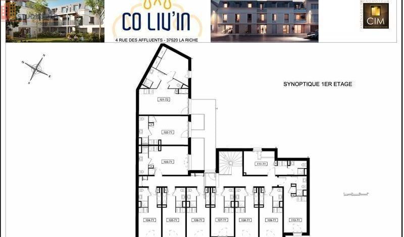Studio 16m² La Riche - CO LIV IN - Photo 6