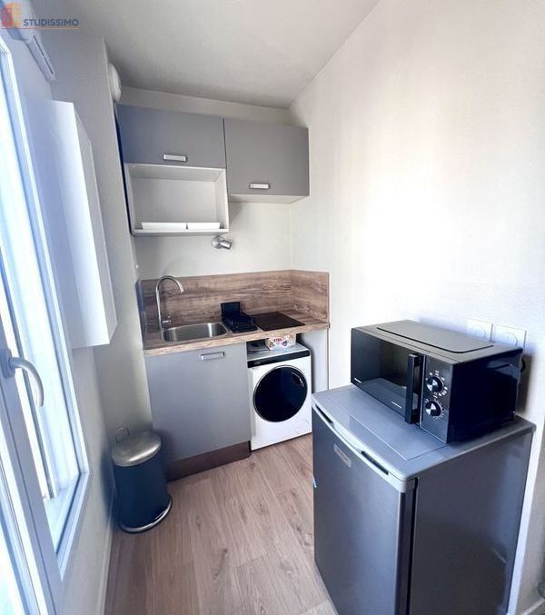 Studio meublé 22m² Lyon 9e - Lumineux, 3e étage - Photo 4