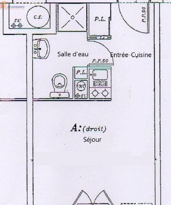 Studio meublé 12m² Bron centre - Proche université, tram - Photo 1