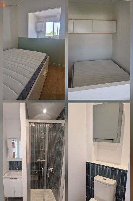 Studio meublé 25m² Villeurbanne - Refait à neuf, coin nuit - Photo 1