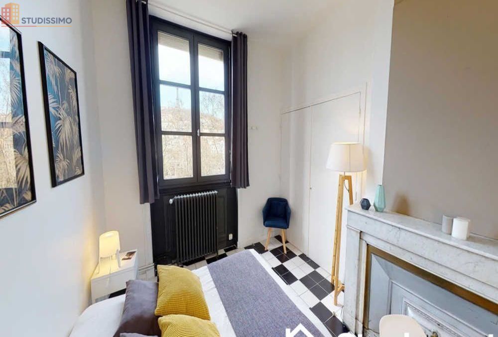 Studio meublé 12m² Lyon 1er - Calme, au 5e étage - Photo 4