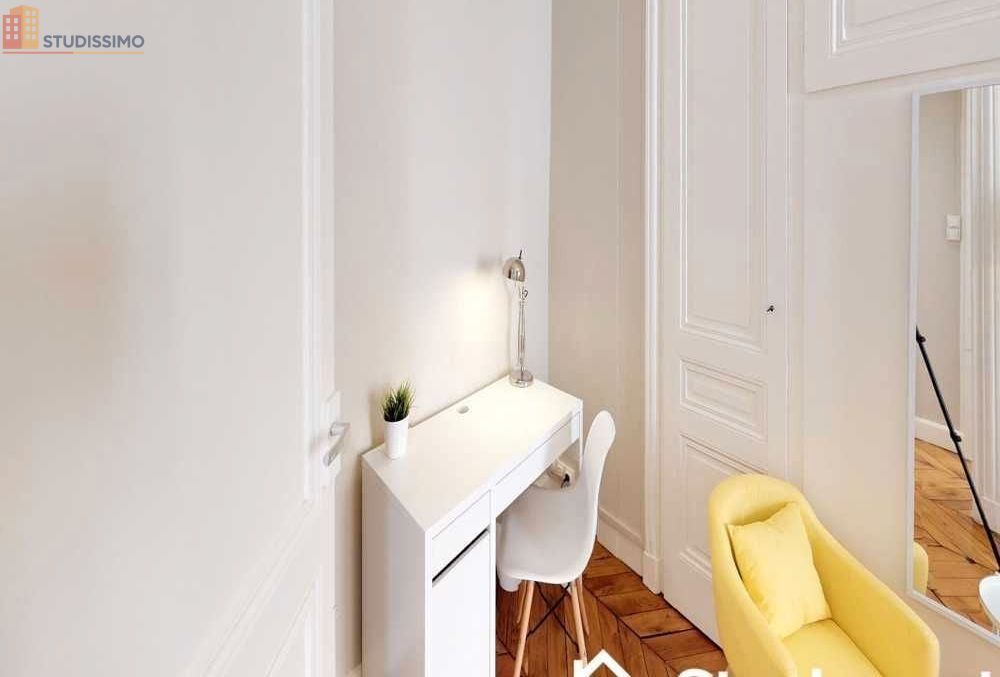 Studio meublé 14m² Lyon 2e - Calme, lumineux - Photo 3