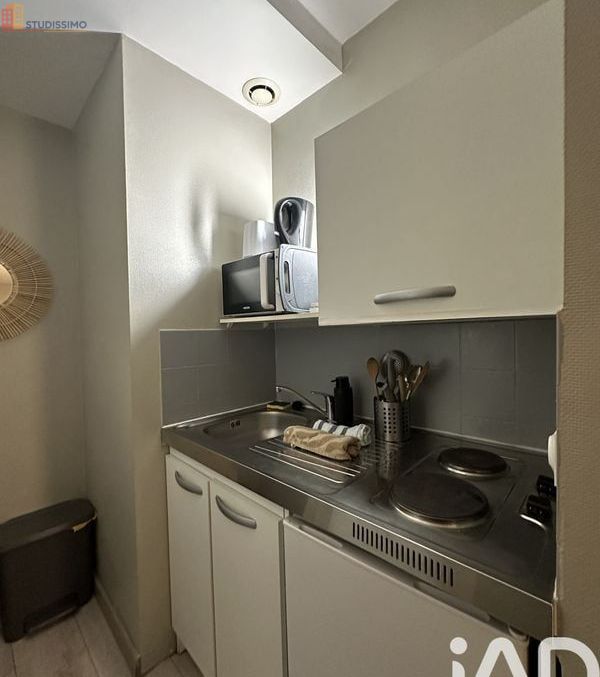Studio 14m² Tours centre - DPE D, 1er étage - Photo 2