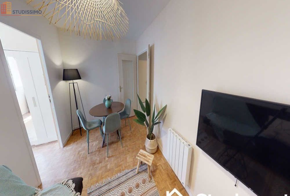 Studio meublé 11m² Lyon 2e - Calme, 4e étage - Photo 1