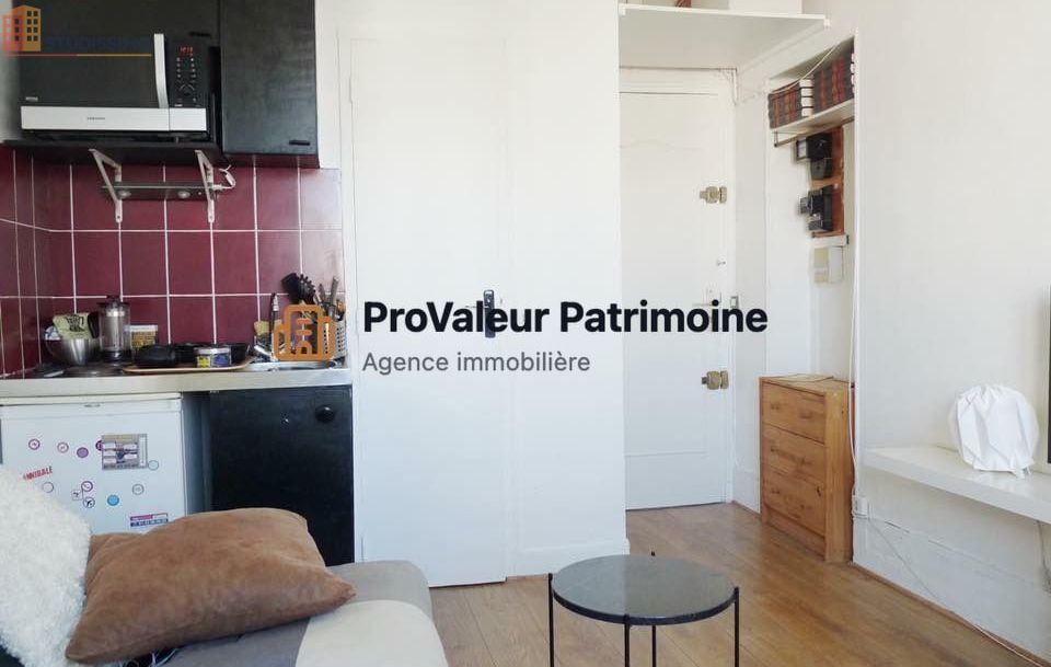 Studio meublé 16m² Paris 11e - 5e étage, lumineux - Photo 4