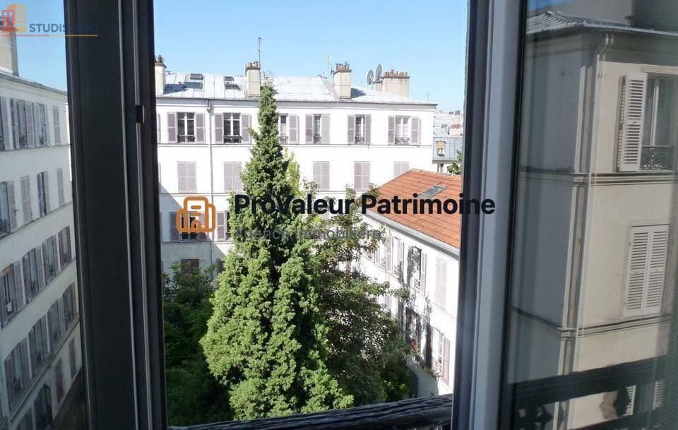 Studio meublé 16m² Paris 11e - 5e étage, lumineux - Photo 2