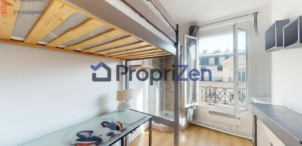 Studio 9m² Paris 16e - Meublé, 6e étage - Photo 4