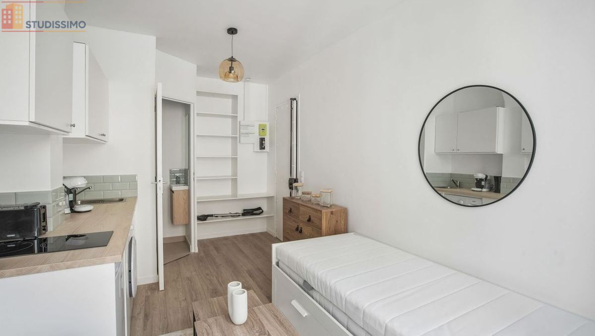 Studio meublé 13m² Paris 3e - Meublé, 3e étage - Photo 7