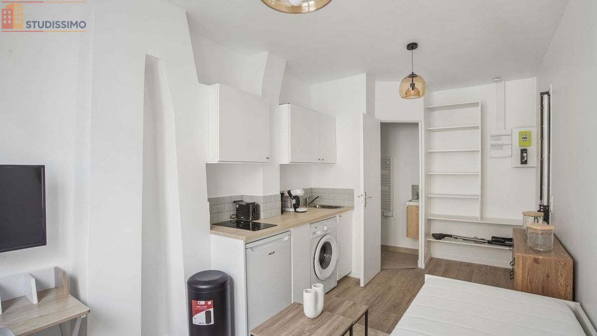 Studio meublé 13m² Paris 3e - Meublé, 3e étage - Photo 5
