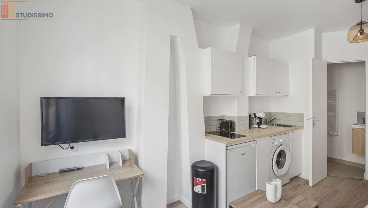 Studio meublé 13m² Paris 3e - Meublé, 3e étage - Photo 4