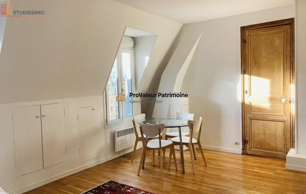 Studio meublé 28m² Paris 11e - Dernier étage, lumineux - Photo 13