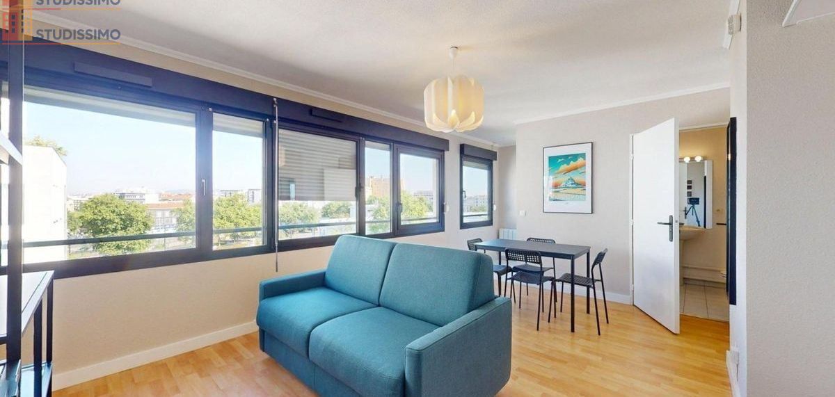 Studio meublé 26m² Lyon 8e - Lumineux, étage élevé - Photo 10