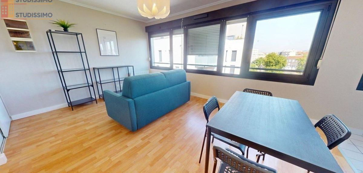 Studio meublé 26m² Lyon 8e - Lumineux, étage élevé - Photo 8