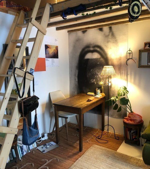 Studio meublé 19m² Paris 17e Batignolles - Mezzanine, lumineux - Photo 5