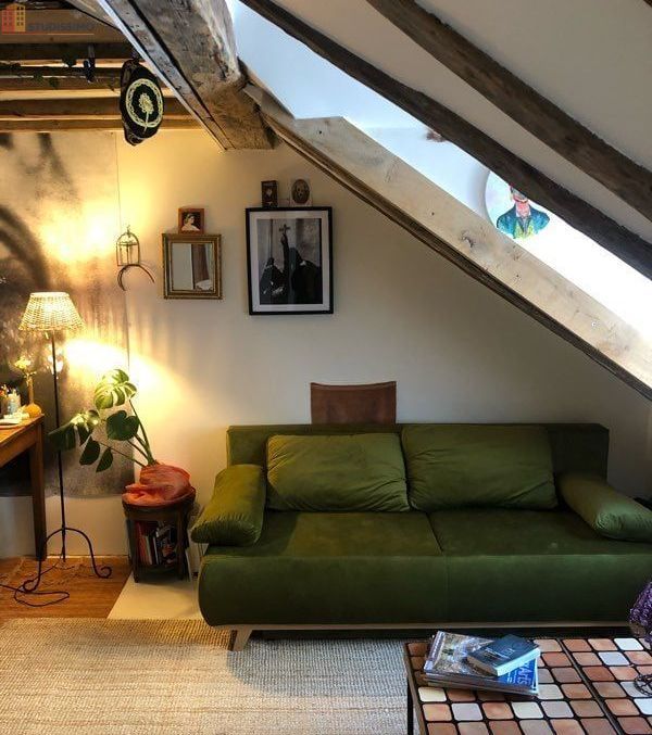 Studio meublé 19m² Paris 17e Batignolles - Mezzanine, lumineux - Photo 4