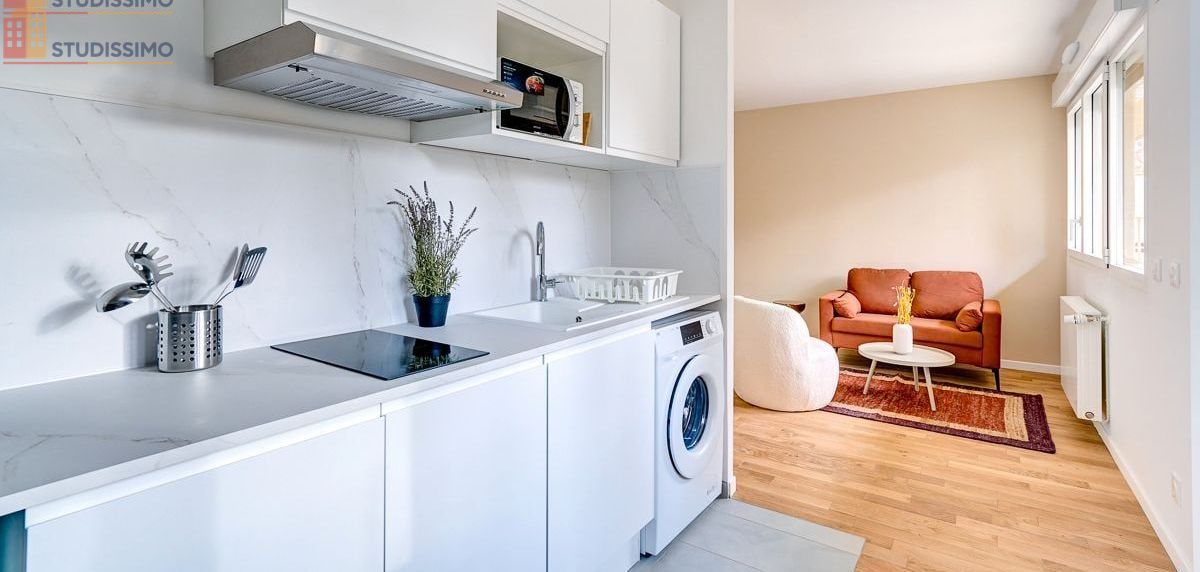 Studio meublé 37m² Paris 15e - Meublé, lumineux - Photo 4