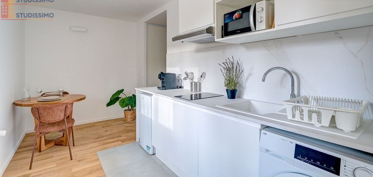 Studio meublé 37m² Paris 15e - Meublé, lumineux - Photo 1